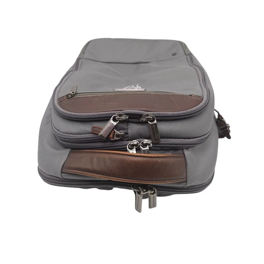 Briggs & Riley Travelware @ Work Medium Slim Backpack Travel‎ School Gray